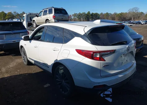 2023 Acura Rdx A-Spec Advance Package из США, поврежденный, VIN 5J8TC2H88PL010554